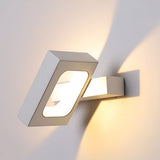 360 Degree Rotatable LED Wall Sconce Modern Iron Indoor Lighting Fixture for Bedroom and Living Room