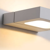 360 Degree Rotatable LED Wall Sconce Modern Iron Indoor Lighting Fixture for Bedroom and Living Room