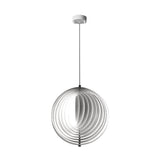 360 Degree Rotatable White Metal Nordic Pendant Lamp Modern Adjustable Iron Hanging Light for Bedroom