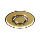 Modern LED Flush Mount Ceiling Light with 3 Step Dimming Anti Glare Square and Round Designs