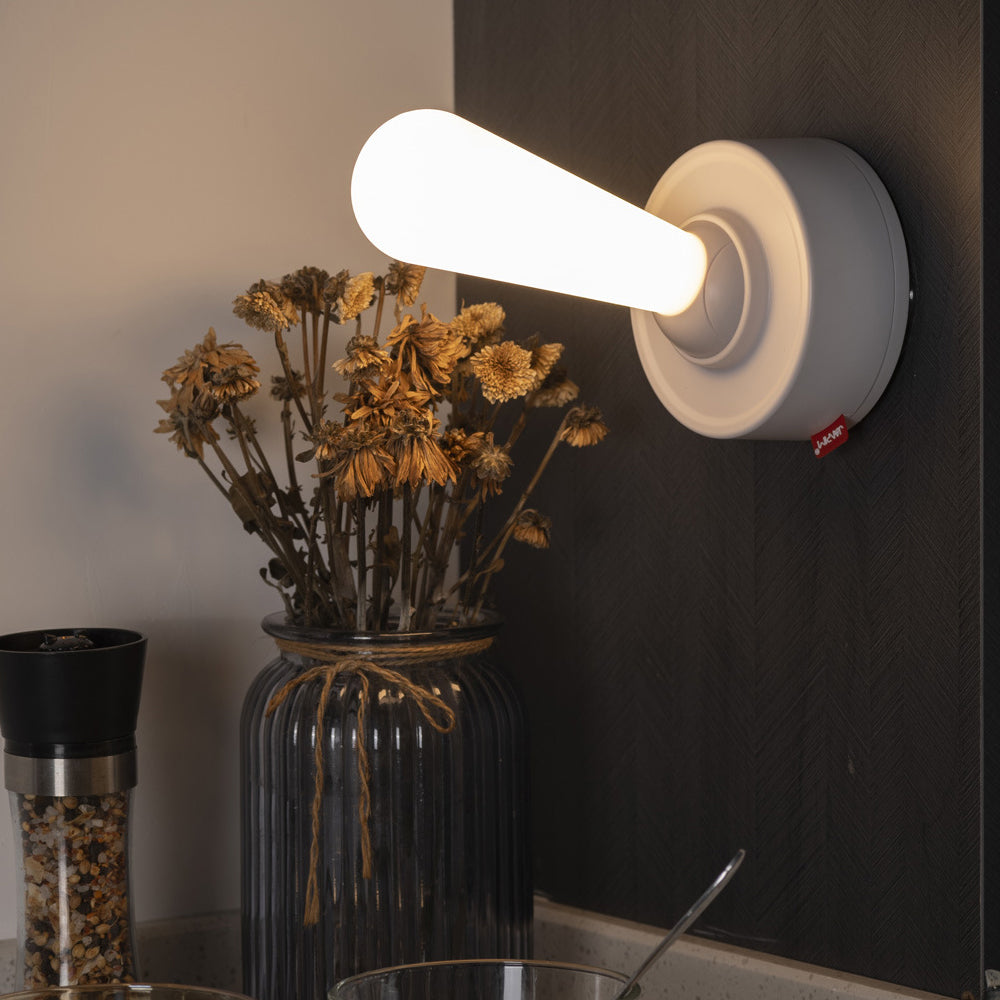 Modern LED Bedside Table Lamp USB Rechargeable Night Light with Toggle Switch Control