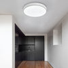 Modern Ultra Thin Round LED Flush Mount Ceiling Light for Contemporary Bedroom and Living Room
