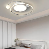 Modern Nordic 20 Inch LED Ceiling Light Dimmable with Remote and 3 Step Dimming Flush Mount
