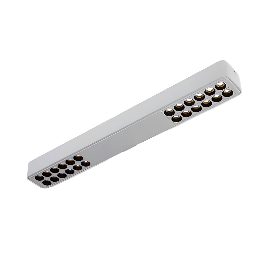 Modern Minimalist Aluminum LED Flush Mount Ceiling Downlight in Square or Rectangular Design