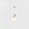 3D Moon and Animal Pendant Light for Kids Nursery Room Decorative Ceiling Hanging Lamp