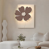 3D Sandstone Flower LED Wall Art Decorative Painting with USB and Remote Control