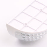 4 Pack Solar Powered Outdoor Stair Lights Waterproof LED Step Lighting for Garden Fence and Patio Warm White
