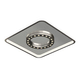 Modern LED Flush Mount Ceiling Light with 3 Step Dimming Anti Glare Square and Round Designs