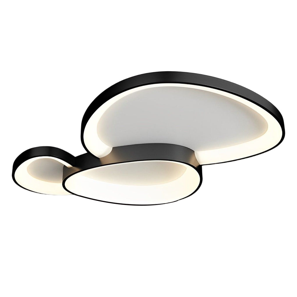 Modern Minimalist Geometric Square LED Ceiling Light with Three Level Dimming