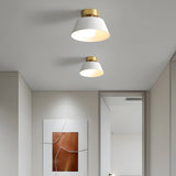 10 Inch Modern Round Flush Mount Ceiling Light with 3 Color Dimming for Hallway and Entrance