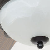 52 Inch LED Ceiling Fan with Remote Control Quiet Reversible DC Motor Dimmable Lighting