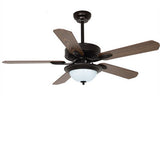 52 Inch LED Ceiling Fan with Remote Control Quiet Reversible DC Motor Dimmable Lighting