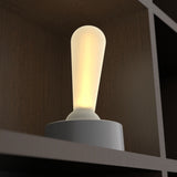Modern LED Bedside Table Lamp USB Rechargeable Night Light with Toggle Switch Control