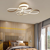 Modern Music Symbol Linear LED Ceiling Light Fixture for Contemporary Living Spaces 29 Inch