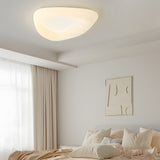Modern Cobblestone LED Flush Mount Ceiling Light with Three Step Color Dimming