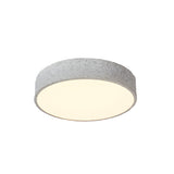 Nordic LED Flush Mount Ceiling Light with 3 Color Dimming for Modern Interiors