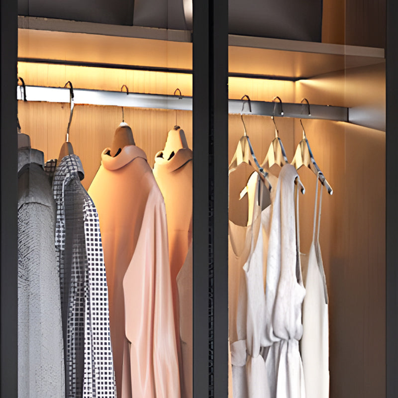6 Pack Modern Surface Mounted LED Strip Lights for Cabinets and Wardrobes 12V Energy Efficient Lighting