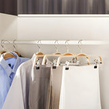 6 Pack Modern Surface Mounted LED Strip Lights for Cabinets and Wardrobes 12V Energy Efficient Lighting