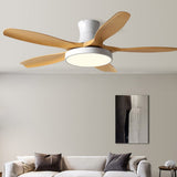 60 Inch Modern Ceiling Fan with LED Light and Remote Control 6 Speed Reversible DC Motor
