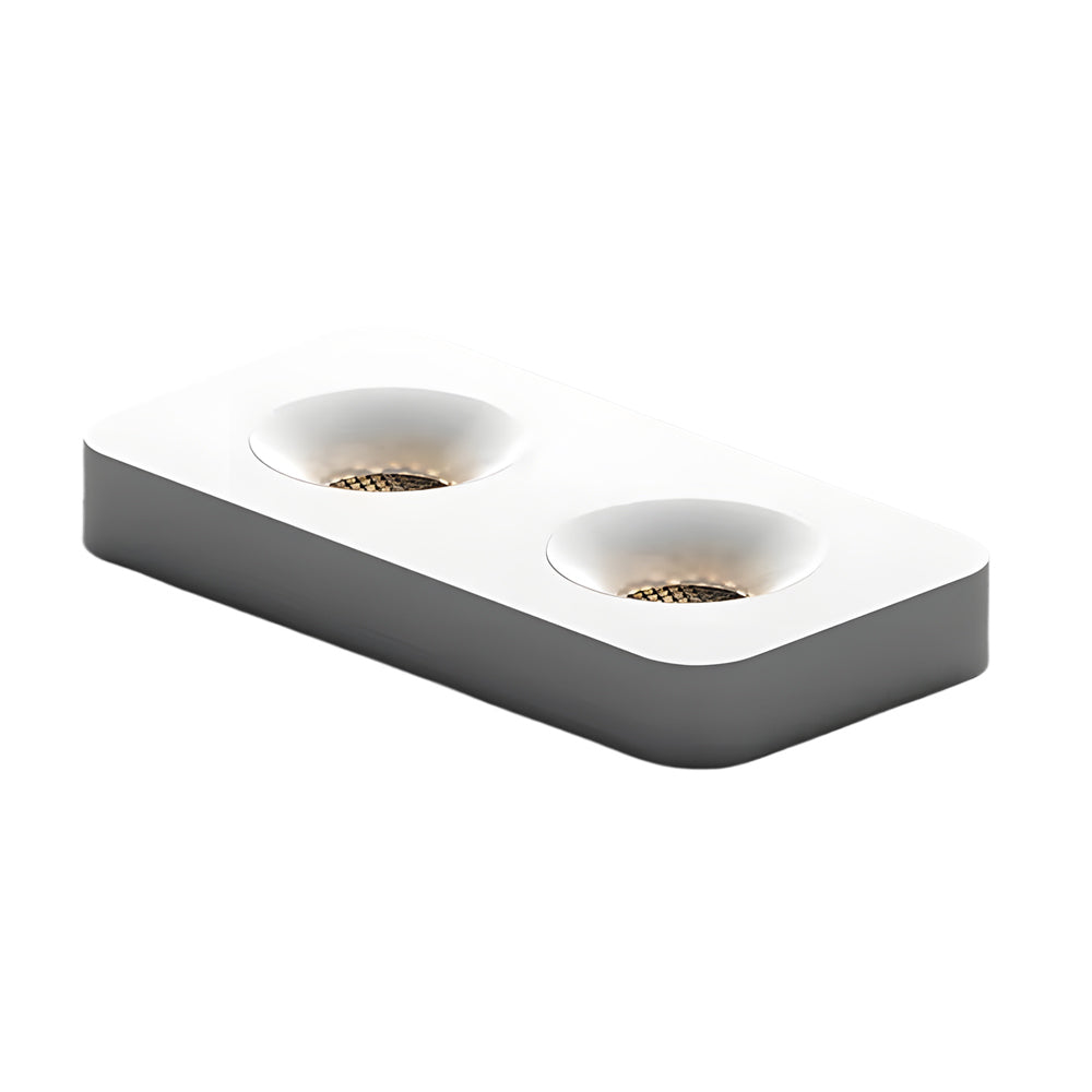 Modern Geometric Ultra Thin LED Ceiling Light with Honeycomb Anti Glare Filter