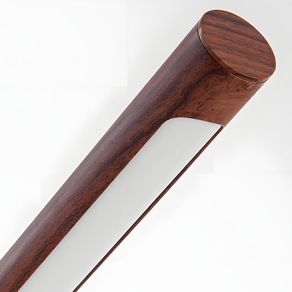 Modern Linear LED Desk Lamp with USB Charging Port and 3 Step Dimming Functionality