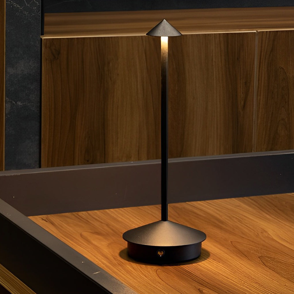 Portable Mushroom LED Cordless Table Lamp Rechargeable Bedside Light for Modern Living Room Decor