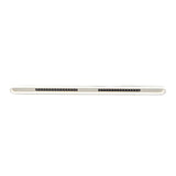 Modern Rounded Rectangular Flush Mount Ceiling Light with 3 Step Color Temperature