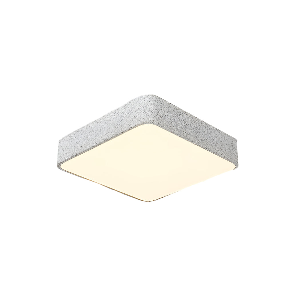 Nordic LED Flush Mount Ceiling Light with 3 Color Dimming for Modern Interiors