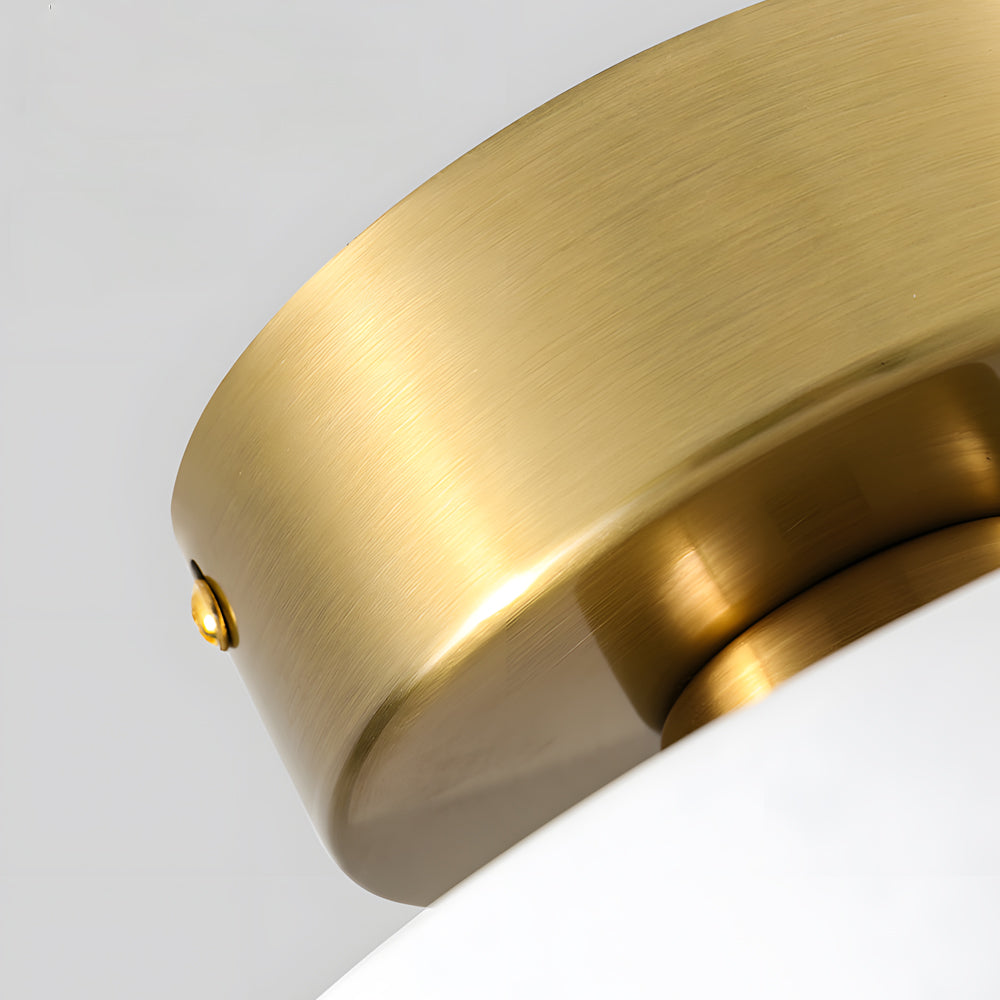 10 Inch Modern Round Flush Mount Ceiling Light with 3 Color Dimming for Hallway and Entrance