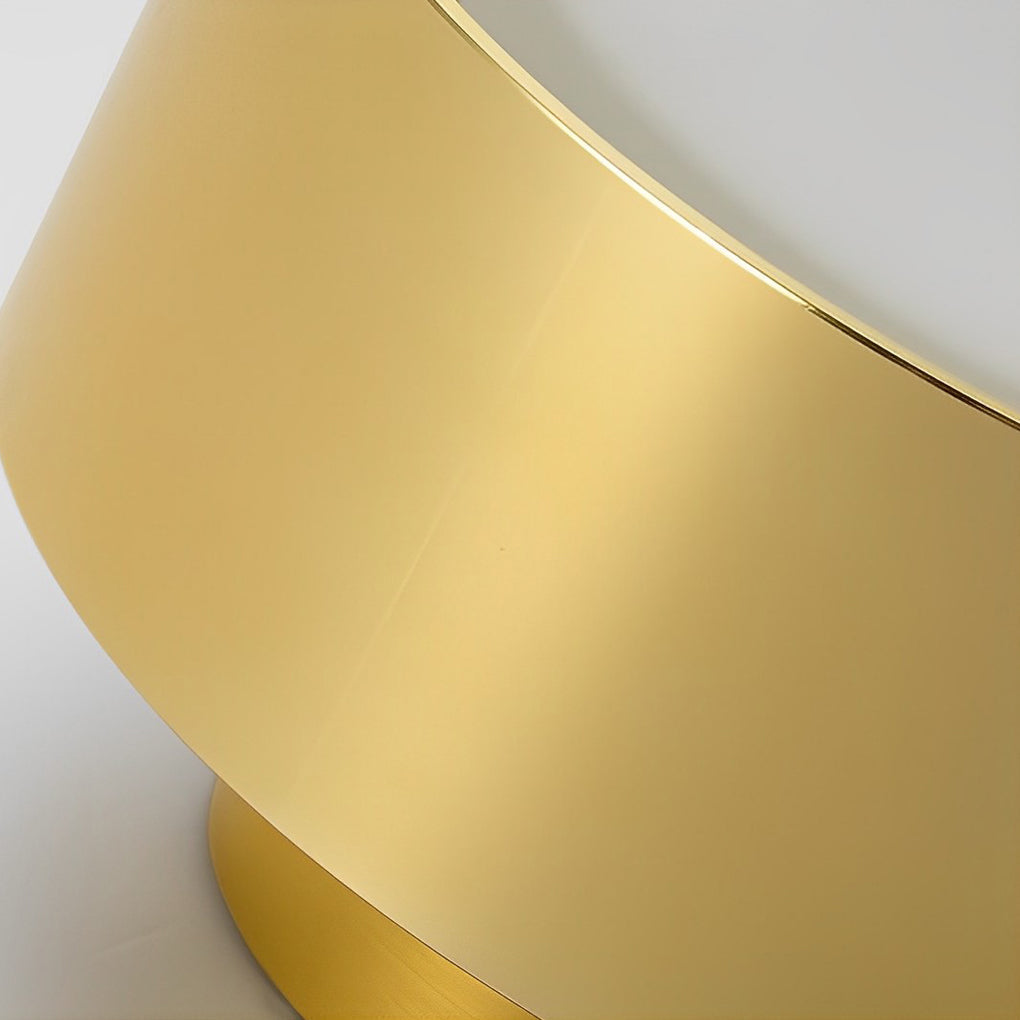 Modern Minimalist Round Aluminum LED Flush Mount Ceiling Lamp for Corridors and Entrances