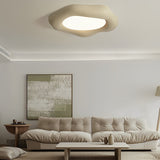 Handmade Wabi Sabi Cloud LED Ceiling Light with Three Step Dimming and Acrylic Diffuser