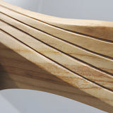 52 Inch Nordic Modern Ceiling Fan with Light and Remote Control 3 Wood Blades 6 Speed DC Motor