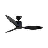 Modern 52 Inch Ceiling Fan with Dimmable LED Light and Remote 3 Blade Silent Motor Flush Mount