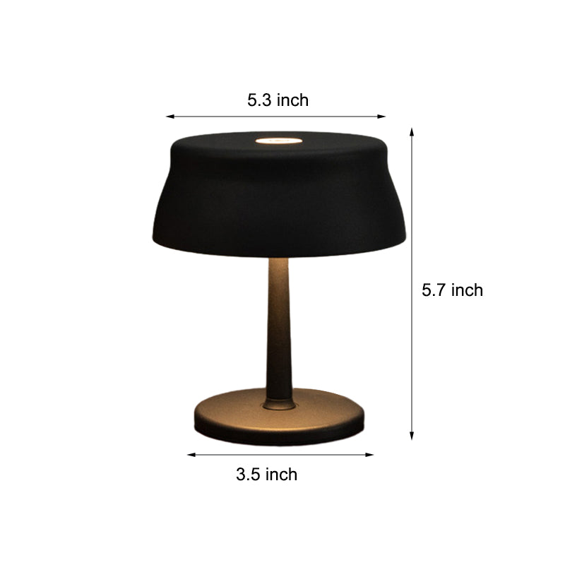 Modern Cordless Aluminum Table Lamp Touch Dimmable Rechargeable Battery LED Desk Light