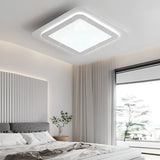 Modern Square and Circular LED Ceiling Lamp with Stepless Dimming Minimalist Flush Mount Light