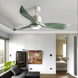 Modern 52 Inch Nordic Ceiling Fan with LED Light and Remote Control Quiet DC Motor 3 Blades