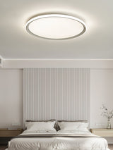 Modern Round Acrylic LED Flush Mount Ceiling Light for Living Room and Kitchen