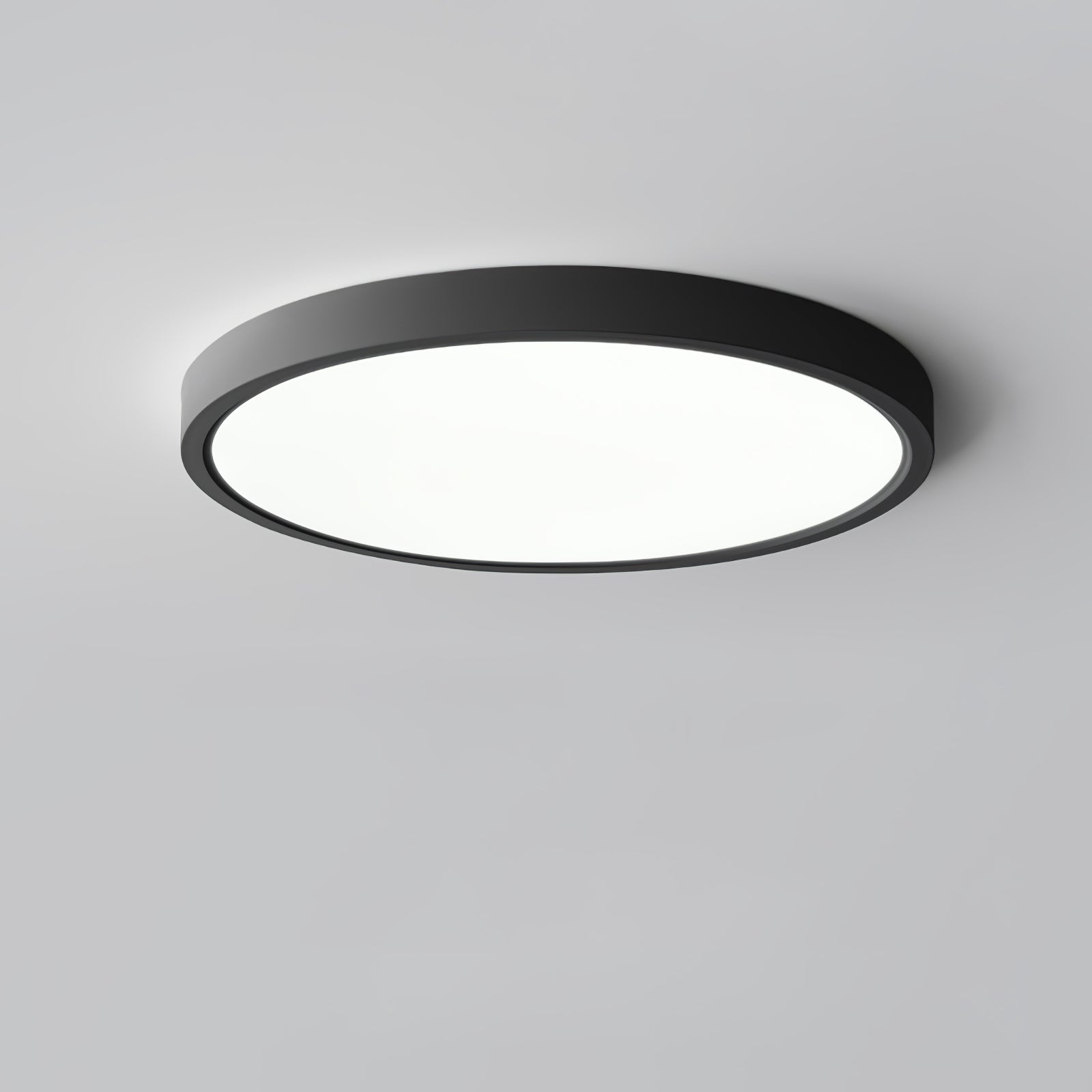 Modern Ultra Slim Round LED Ceiling Light Flush Mount Minimalist Acrylic Fixture