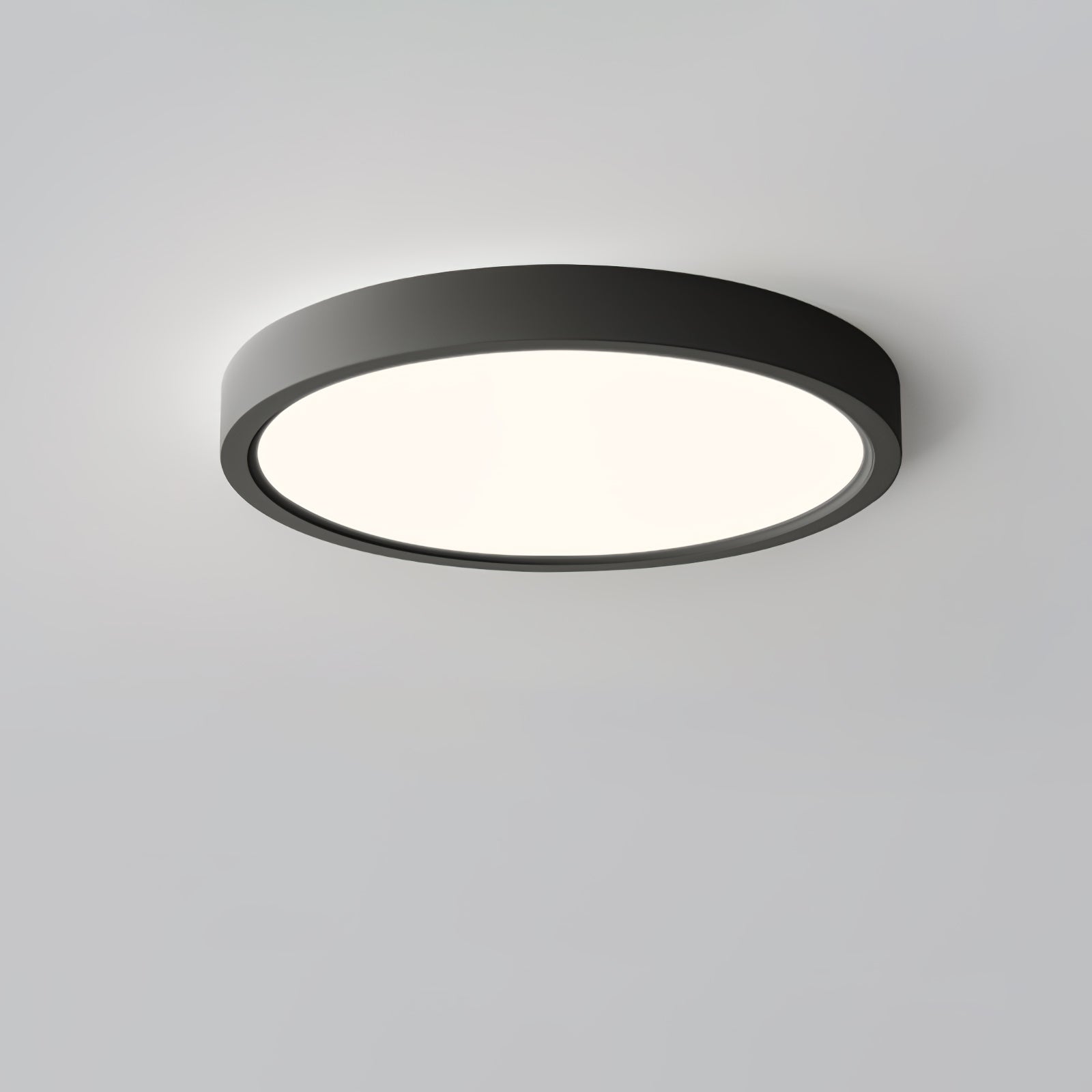 Modern Ultra Slim Round LED Ceiling Light Flush Mount Minimalist Acrylic Fixture
