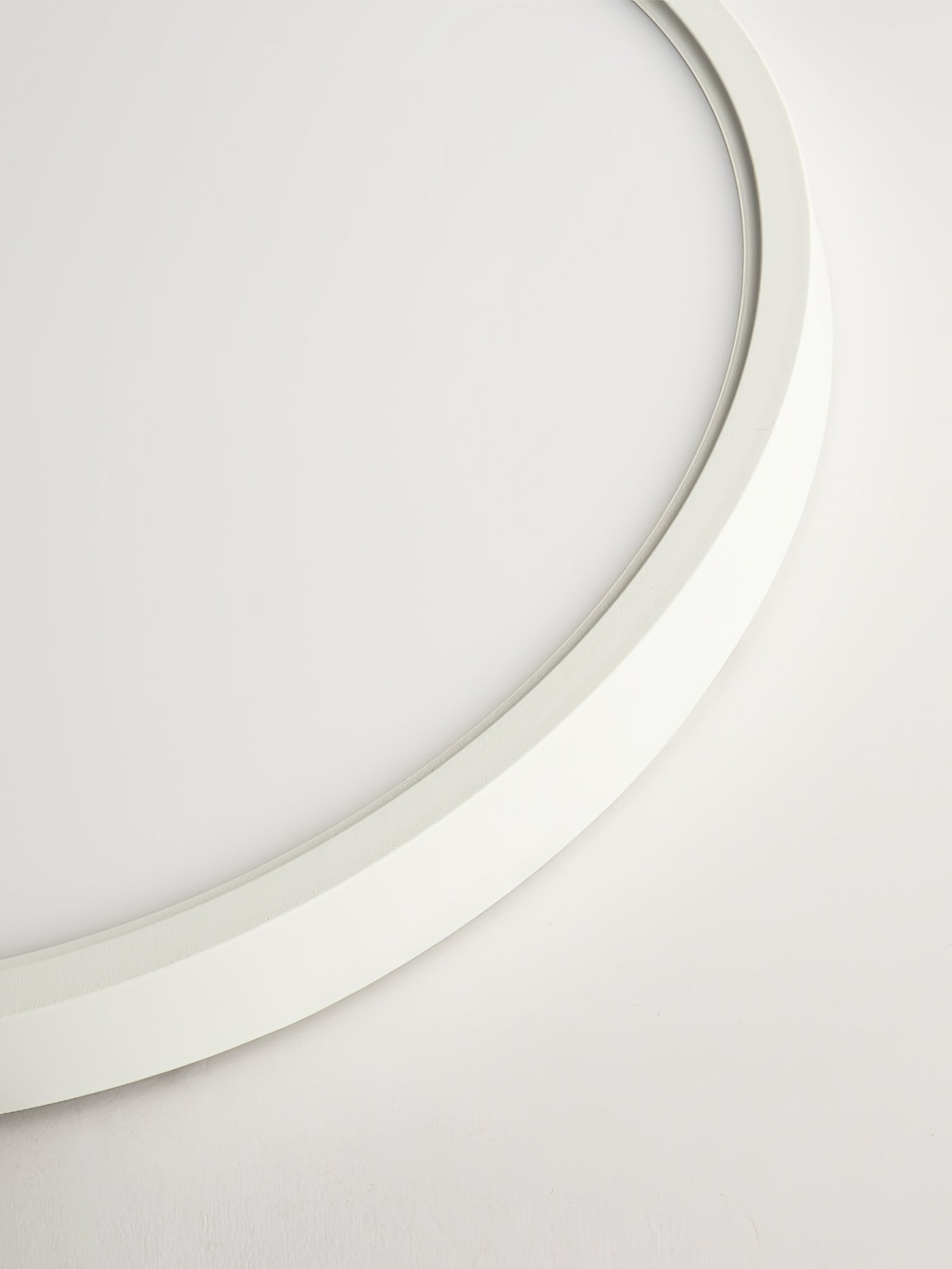 Modern Ultra Slim Round LED Ceiling Light Flush Mount Minimalist Acrylic Fixture
