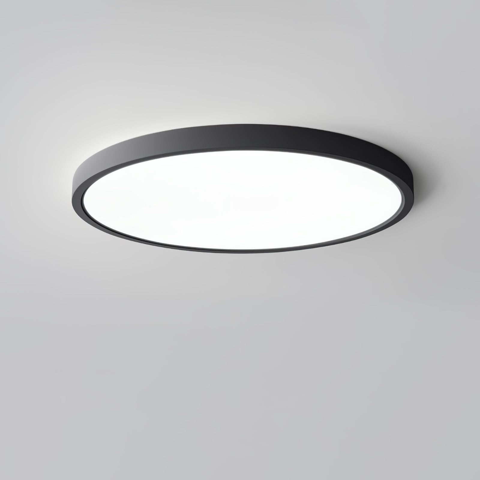 Modern Ultra Slim Round LED Ceiling Light Flush Mount Minimalist Acrylic Fixture