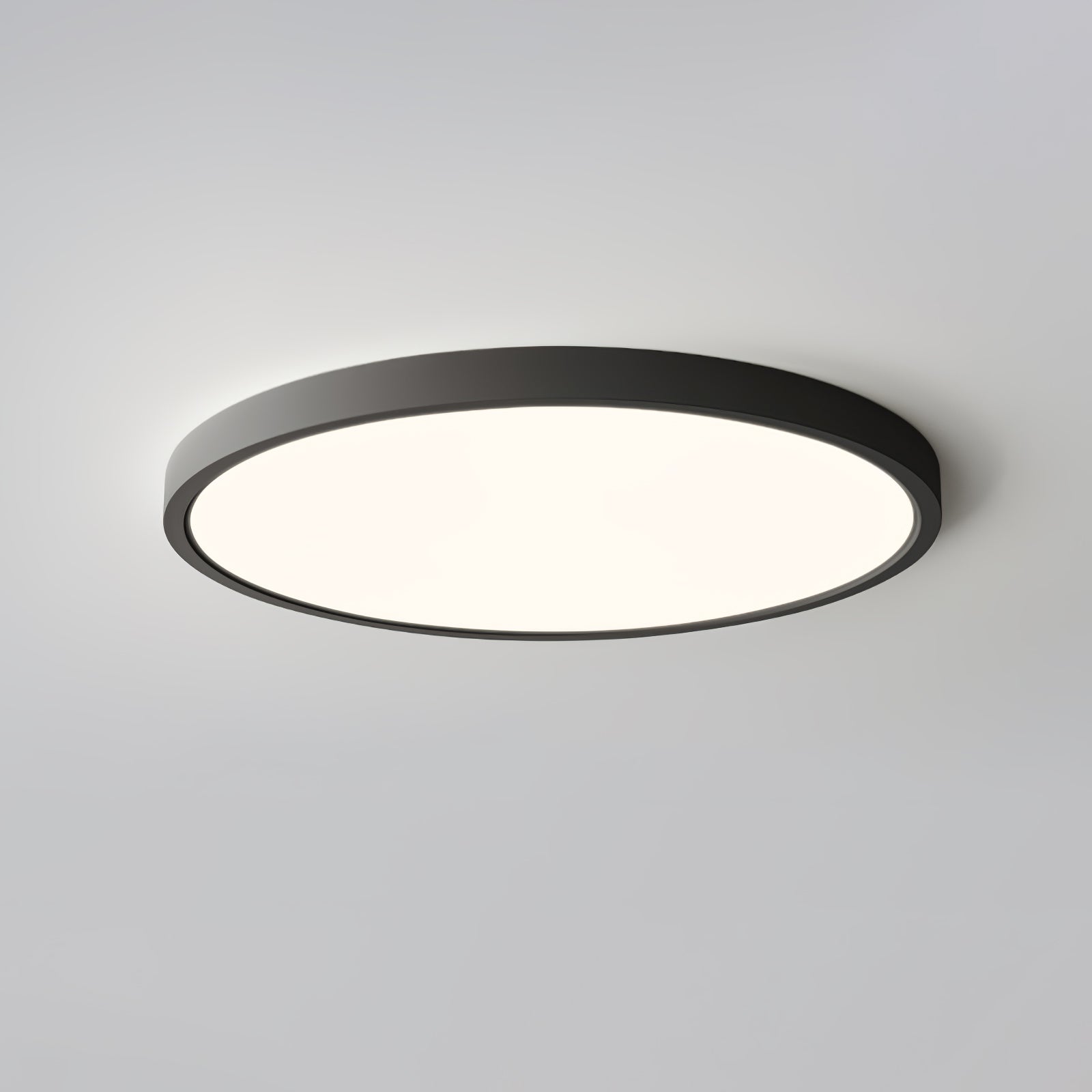 Modern Ultra Slim Round LED Ceiling Light Flush Mount Minimalist Acrylic Fixture