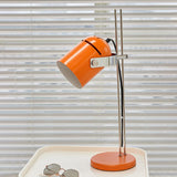 Modern Adjustable Height Metal Desk Lamp with Pivoting Head for Home Office