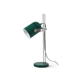 Modern Adjustable Height Metal Desk Lamp with Pivoting Head for Home Office