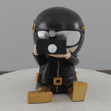 Modern Resin Adventurer Table Lamp Decorative Character Bedside Lighting for Bedrooms