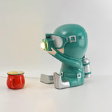 Modern Resin Adventurer Table Lamp Decorative Character Bedside Lighting for Bedrooms