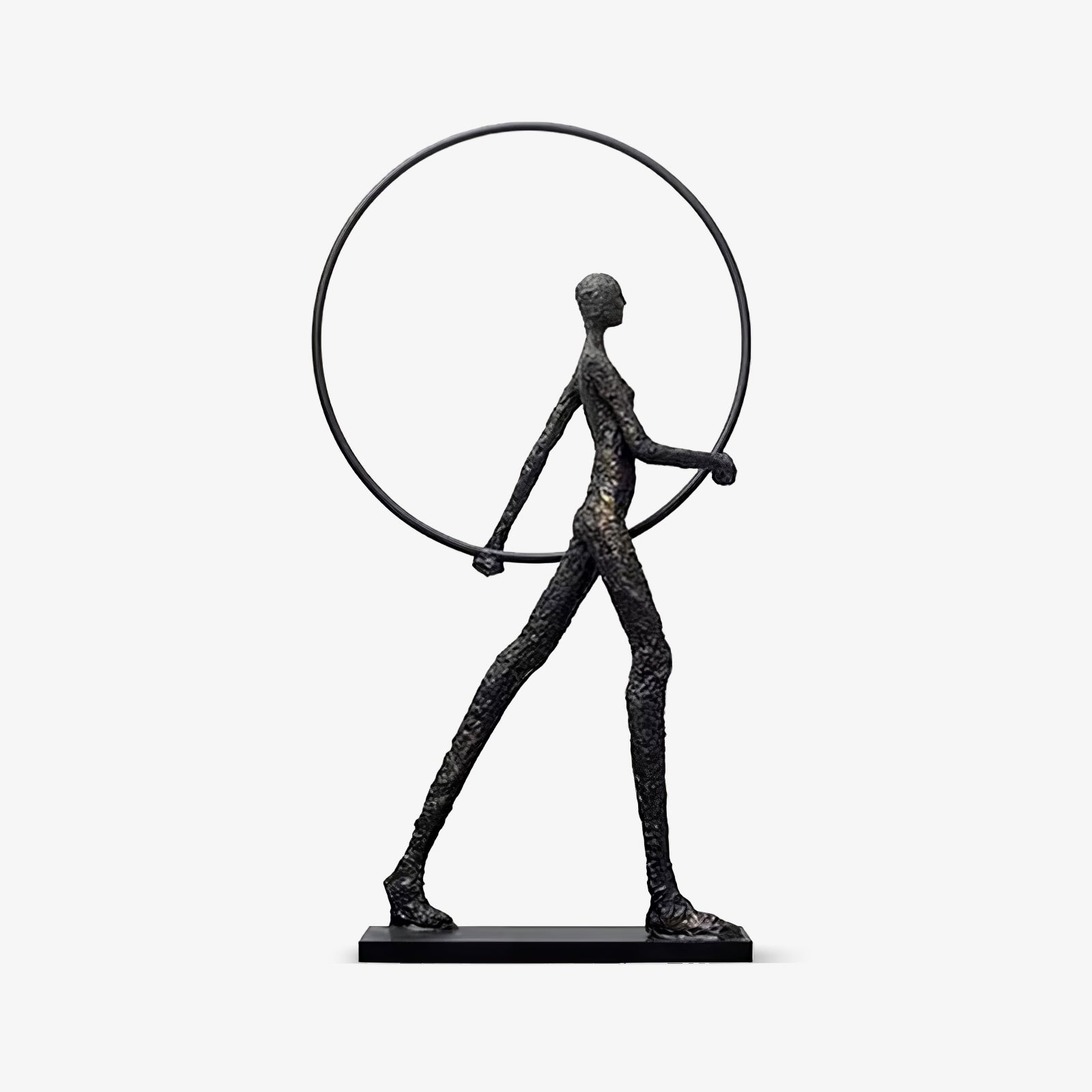 Aeon Sculpture Minimalist Art Floor Lamp Modern Tall LED Standing Light for Home Decor
