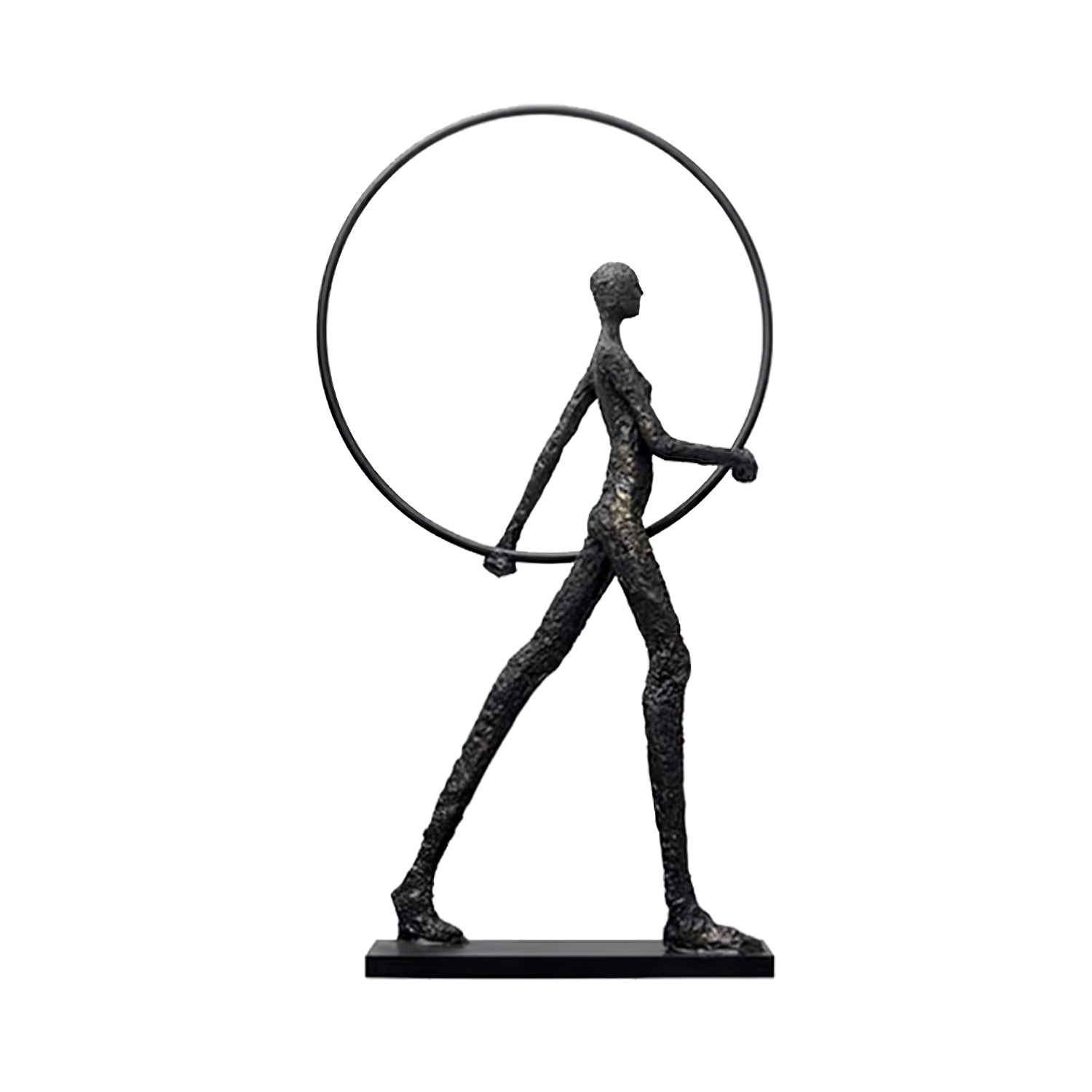 Aeon Sculpture Minimalist Art Floor Lamp Modern Tall LED Standing Light for Home Decor