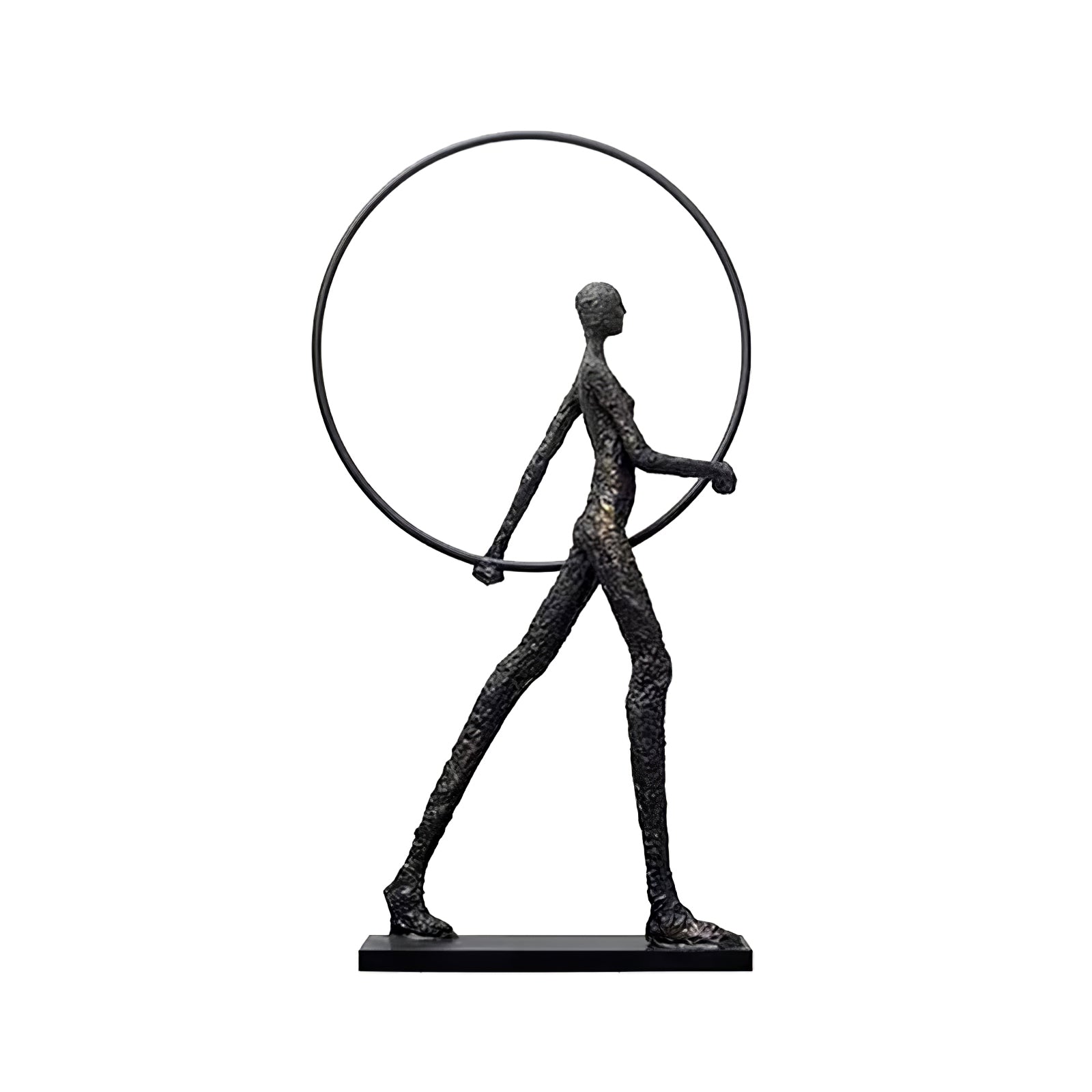 Aeon Sculpture Minimalist Art Floor Lamp Modern Tall LED Standing Light for Home Decor