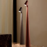 Geometric Resin Floor Lamp Minimalist Reading Light for Modern Interiors